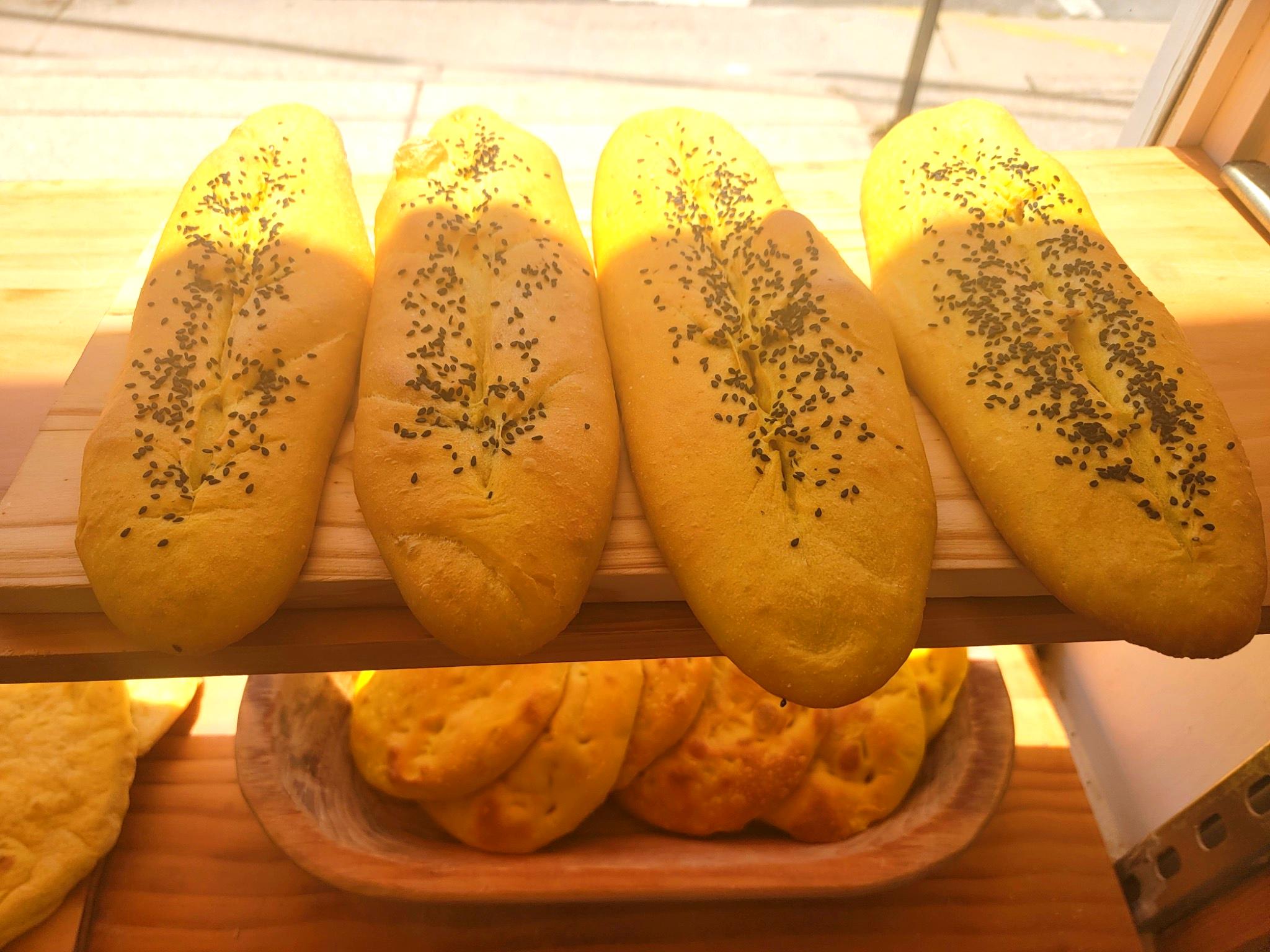 Fresh Baked Turmeric Bread