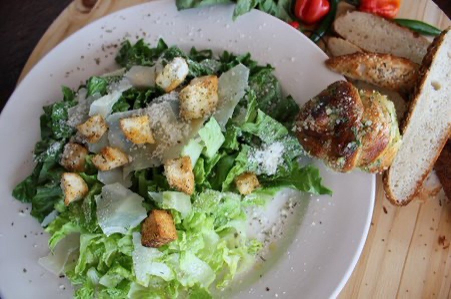 Fresh Zorro's Caesar salad
