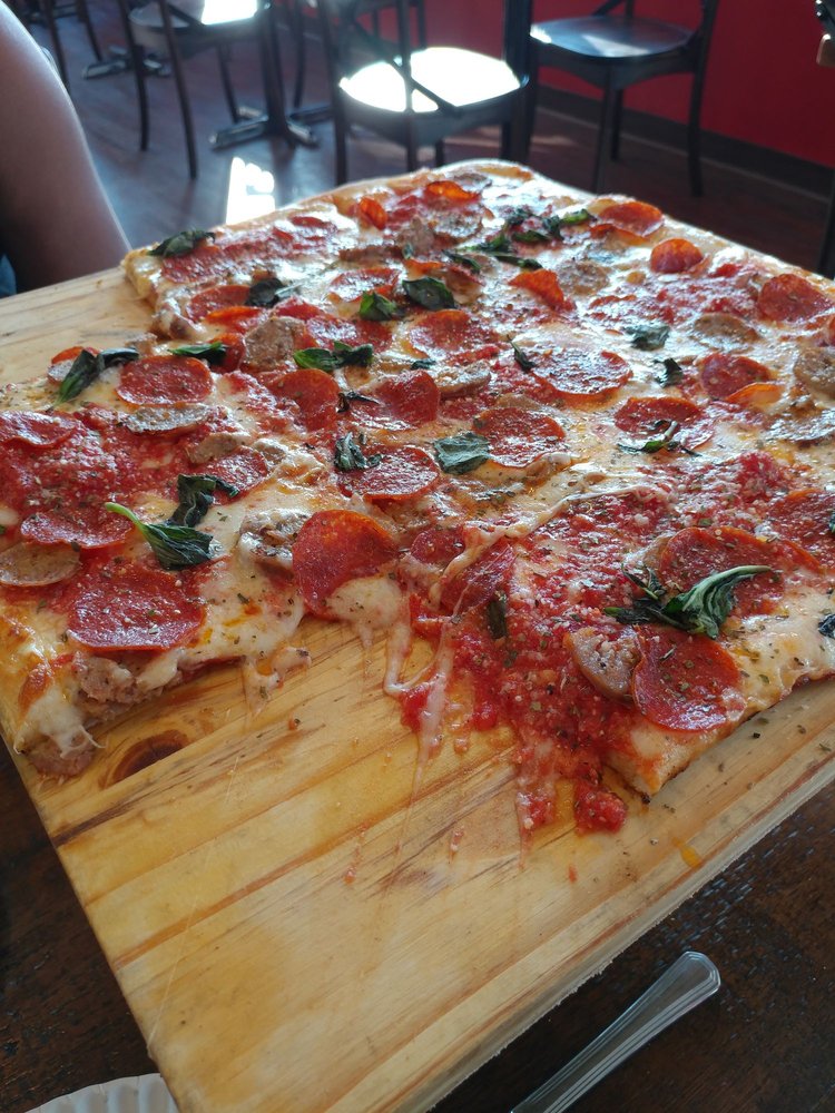 Zorro's slow-fermented Grandma-style square pizza